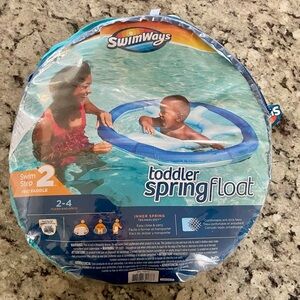 SWIMWAYS Blue Toddler Spring Float